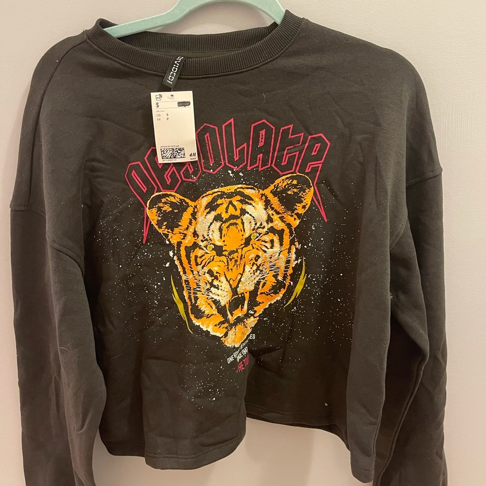H&M cropped pullover